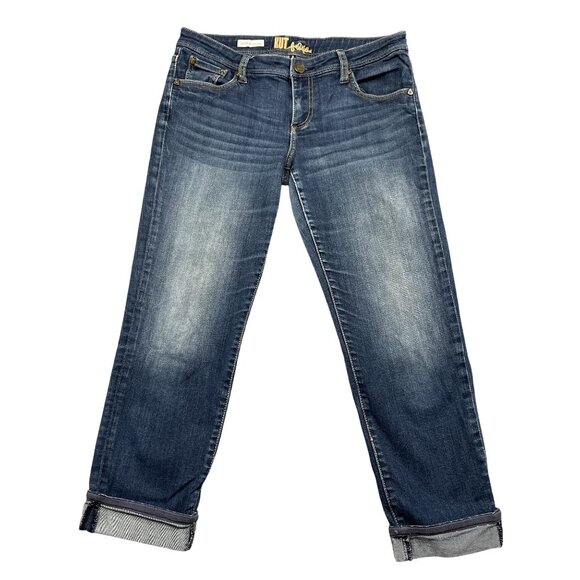 Kut from the Kloth Denim - Kut from the Kloth Jeans Womens 8 Catherine Slim Boyfriend Denim